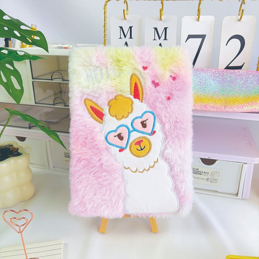 Плюшен бележник A5 Cute Alpaca Diary